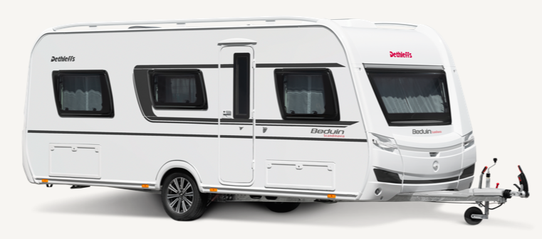 Camper®, Nomad, Beduin Scandinavia nuovo design e layout aggiuntivi per le migliori caravan Dethleffs